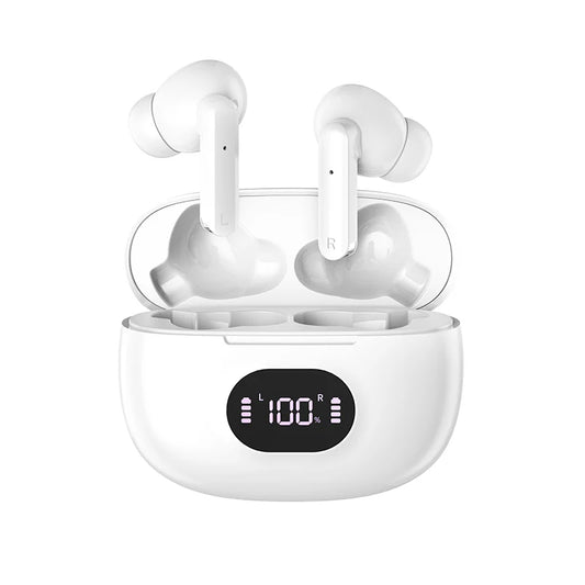 Wireless Bluetooth Earphones With Battery Display