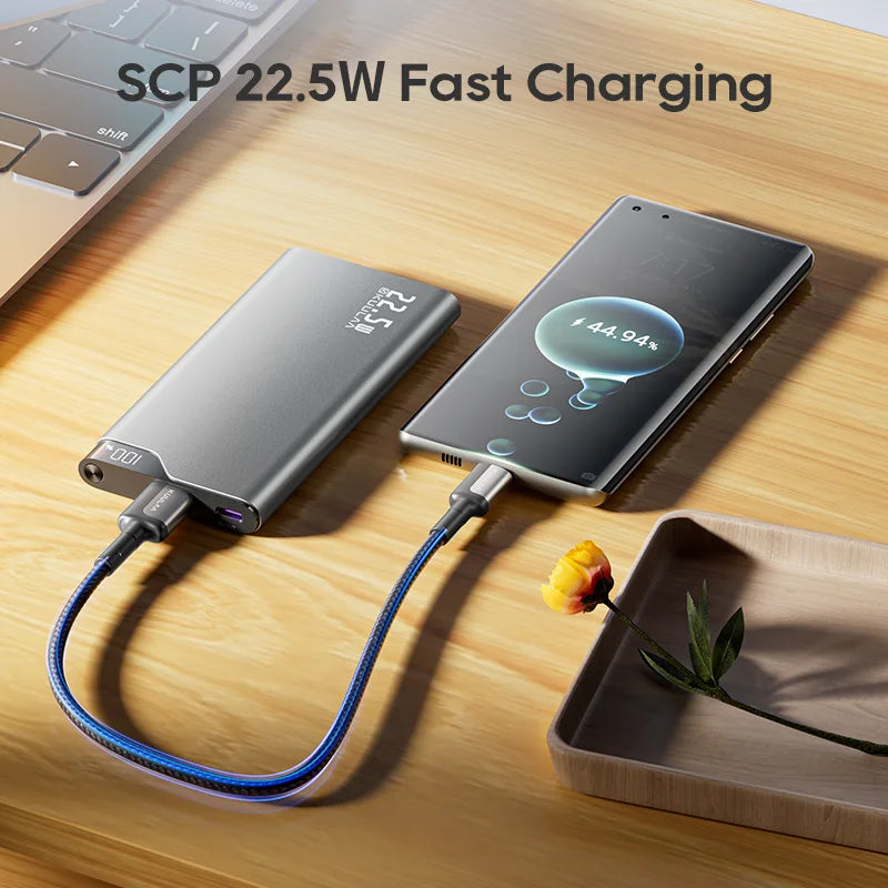 22.5W Power Bank 10000mAh Portable Fast Charger